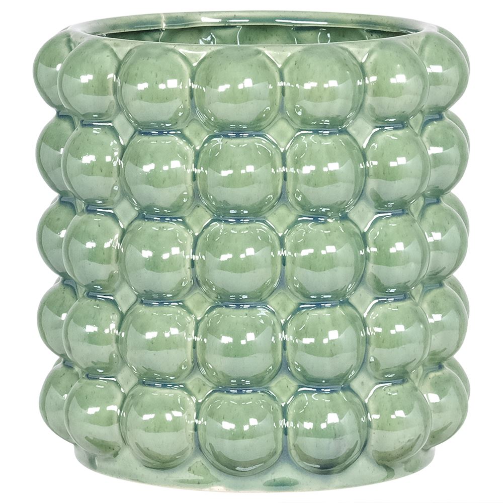 WJ Large Green Buble Planter