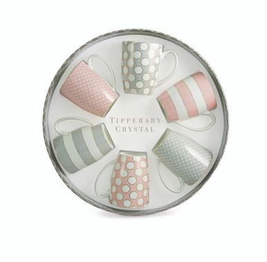 TP S6 Spots/Stripes Party Pack Mugs