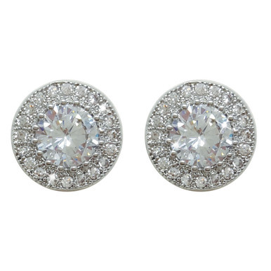 TP Classic Silver Pave Earrings