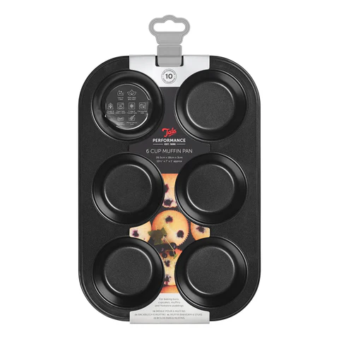 Tala Eclipse Non-Stick 6 Cup Muffin Tin