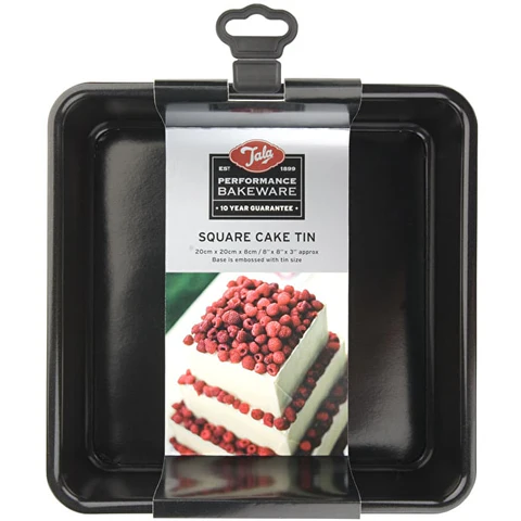 Tala Eclipse Non-Stick 8" Square Cake Tin
