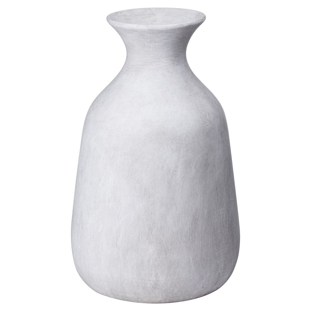 WJ Marylebone Ople Stone Vase 39cm