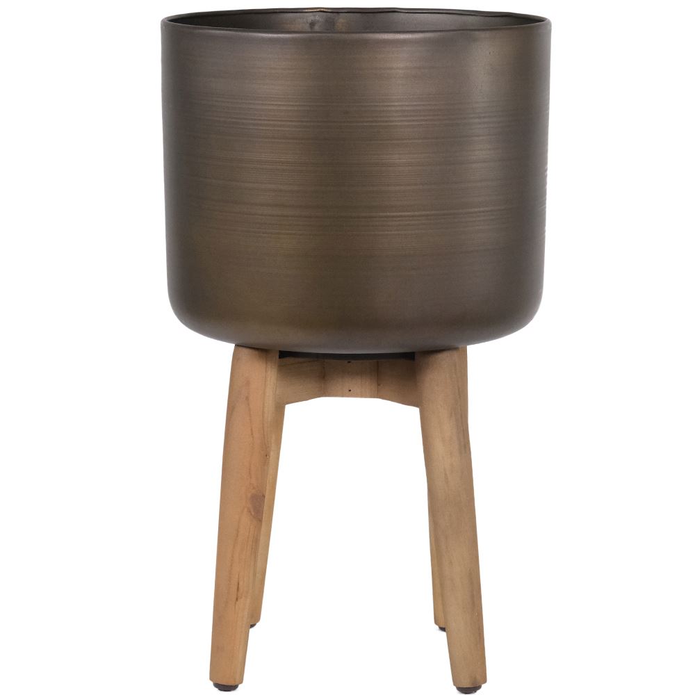 WJ Brass Planter 29x29x49 CM