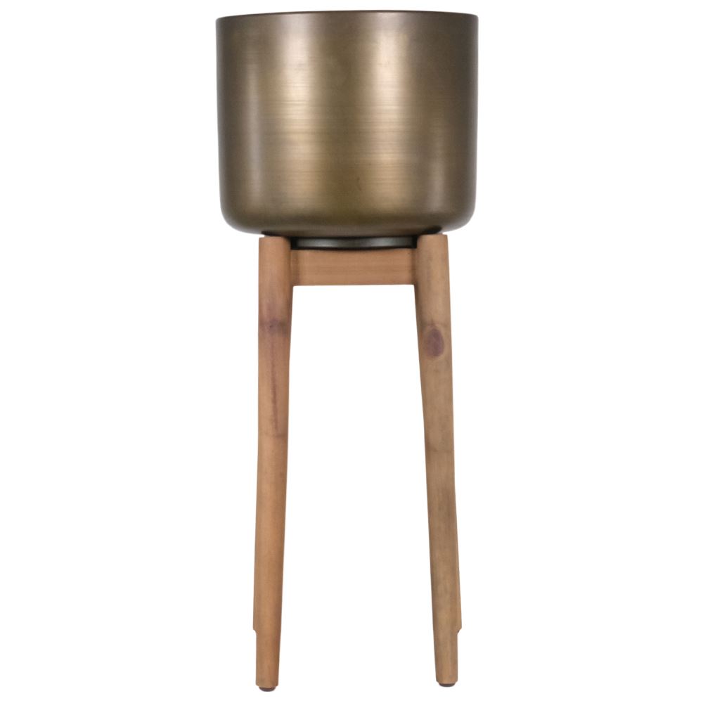 WJ Brass Large Planter 29x29x70cm