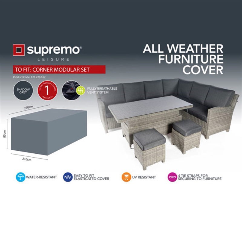 Supremo Corner Modular Furniture Cover