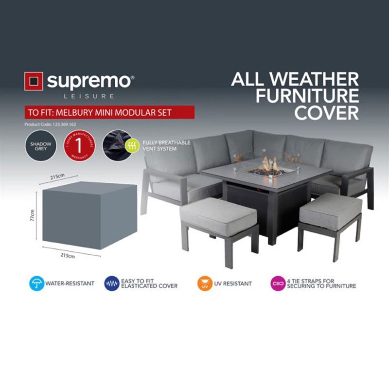 Aluminium Mini Modular Set Furniture Cover