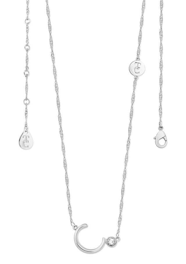 TP Letter C Silver Pendant