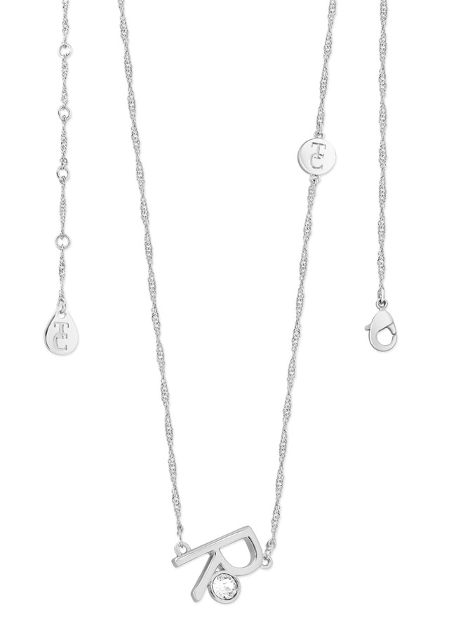 TP Letter R Silver Pendant