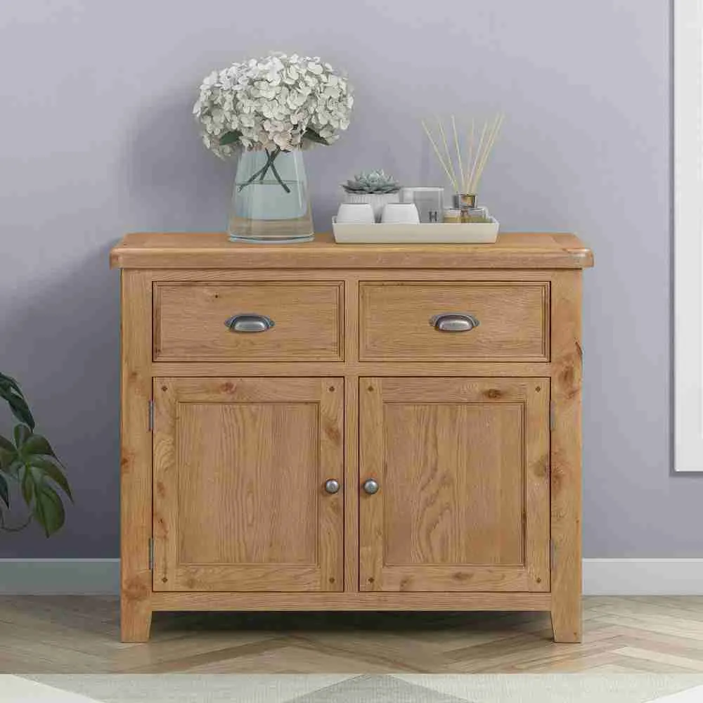 Kingsbury Oak 2 Door Sideboard