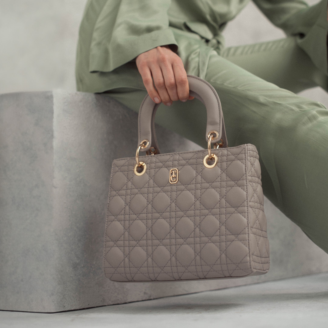 TP Genoa Grey Handbag