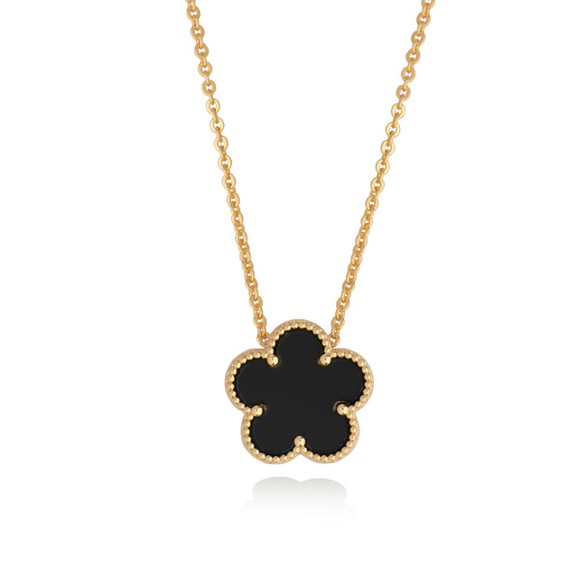 TP Le Fleur Pendant Black Onyx