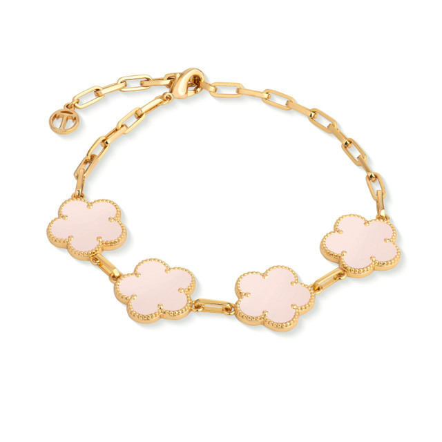 TP Le Fleur Bracelet Pink Enamel