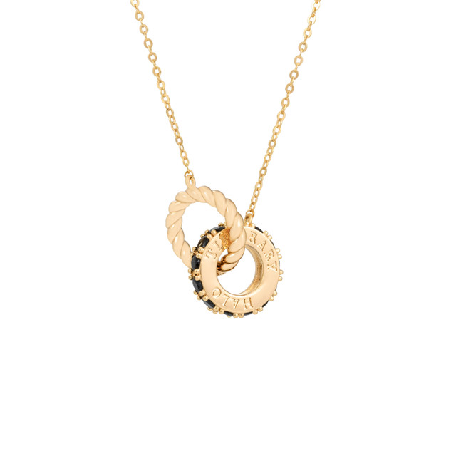 TP Halo Eclipse Interlocking Pendant Black
