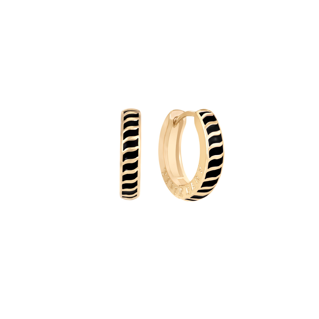 TP Halo Eclipse Earrings Black