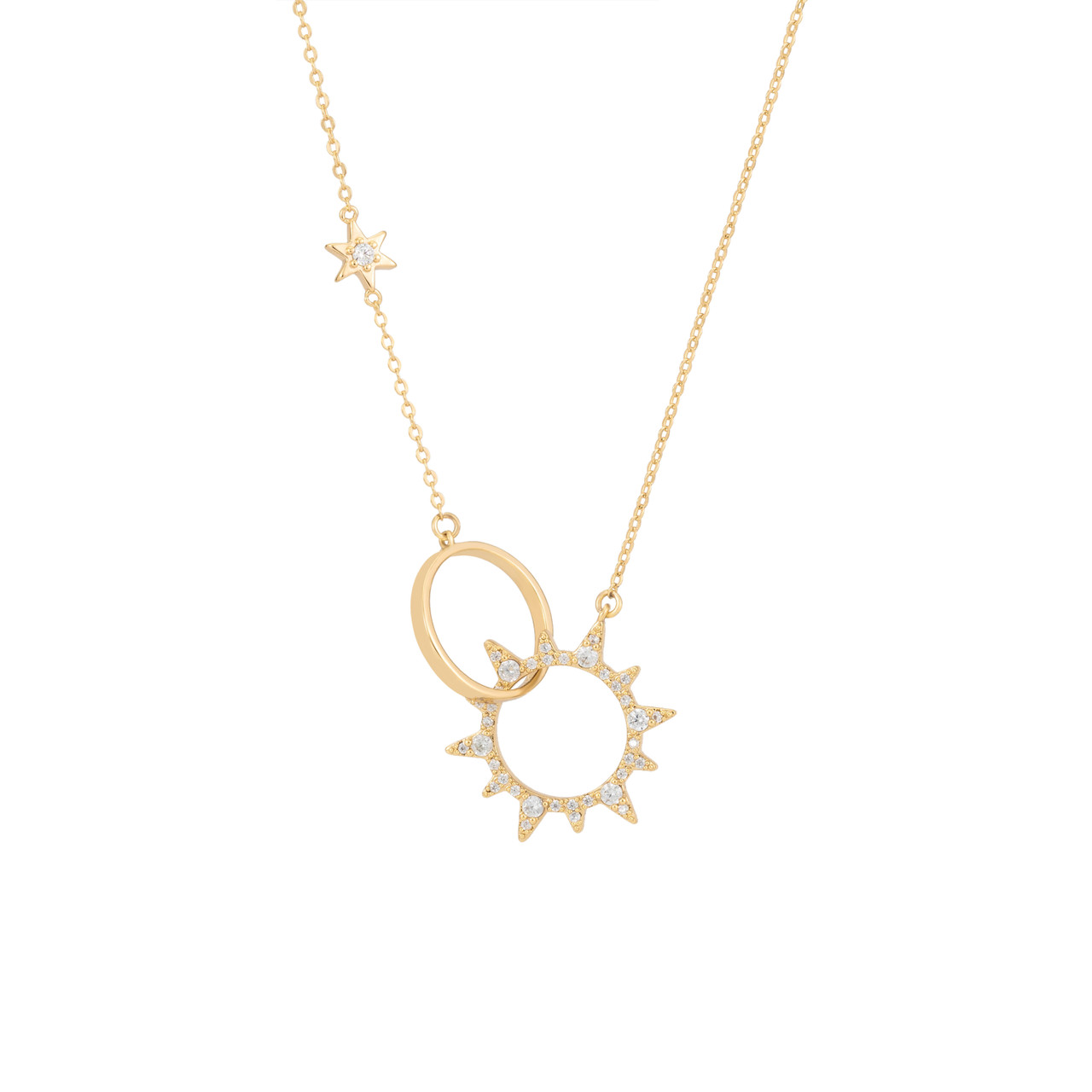 TP Soleil Interlocking Sun Pendant