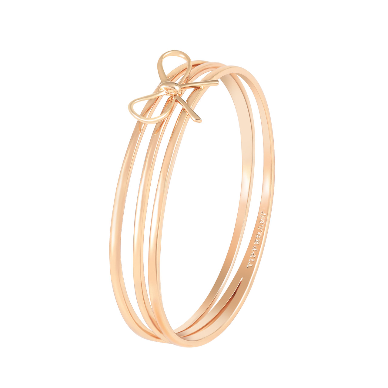 TP Bow Triple Bangle Gold