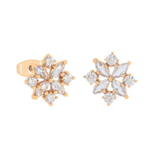 TP Maureen Vintage Flower Stud Earrings