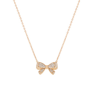 TP Bow Double Bow Mini Pendant