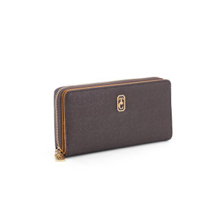 TP Monogram Wallet Mocha