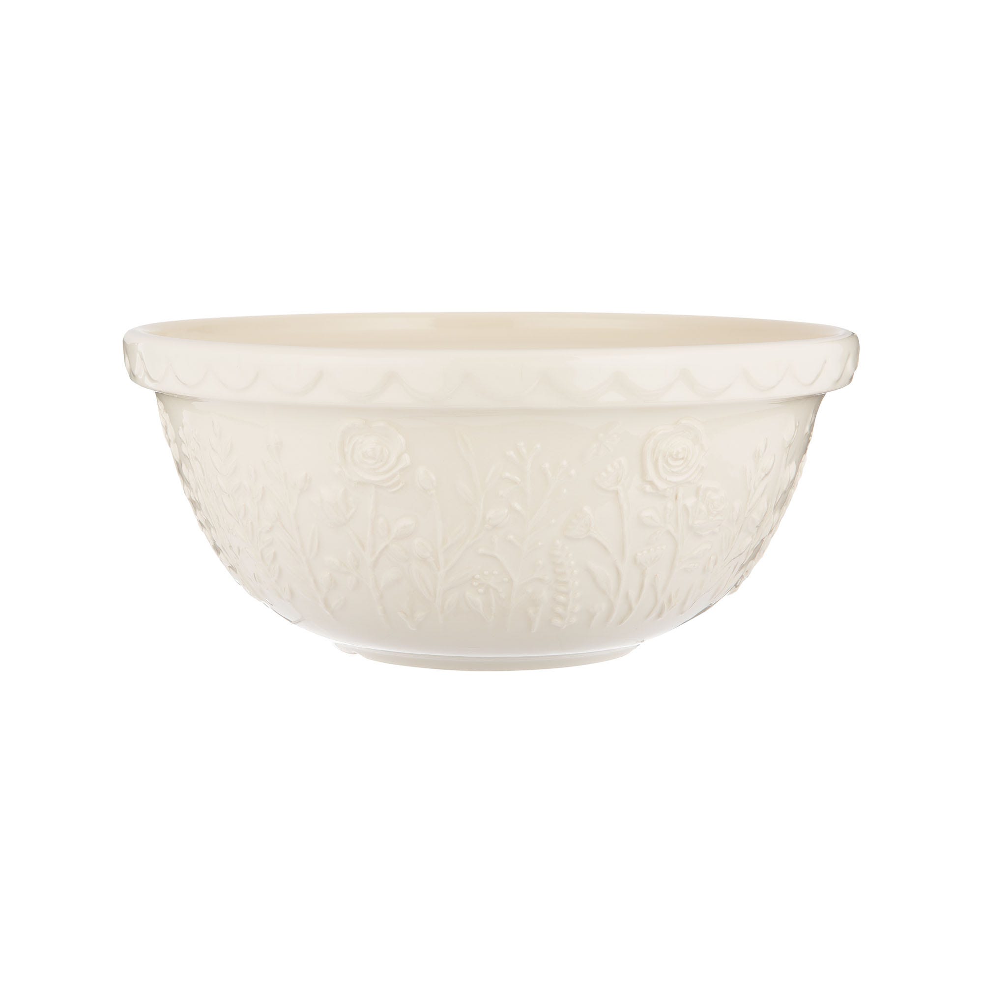 MC In The Meadow S12 Cream Rose Mixing Bowl 29cm