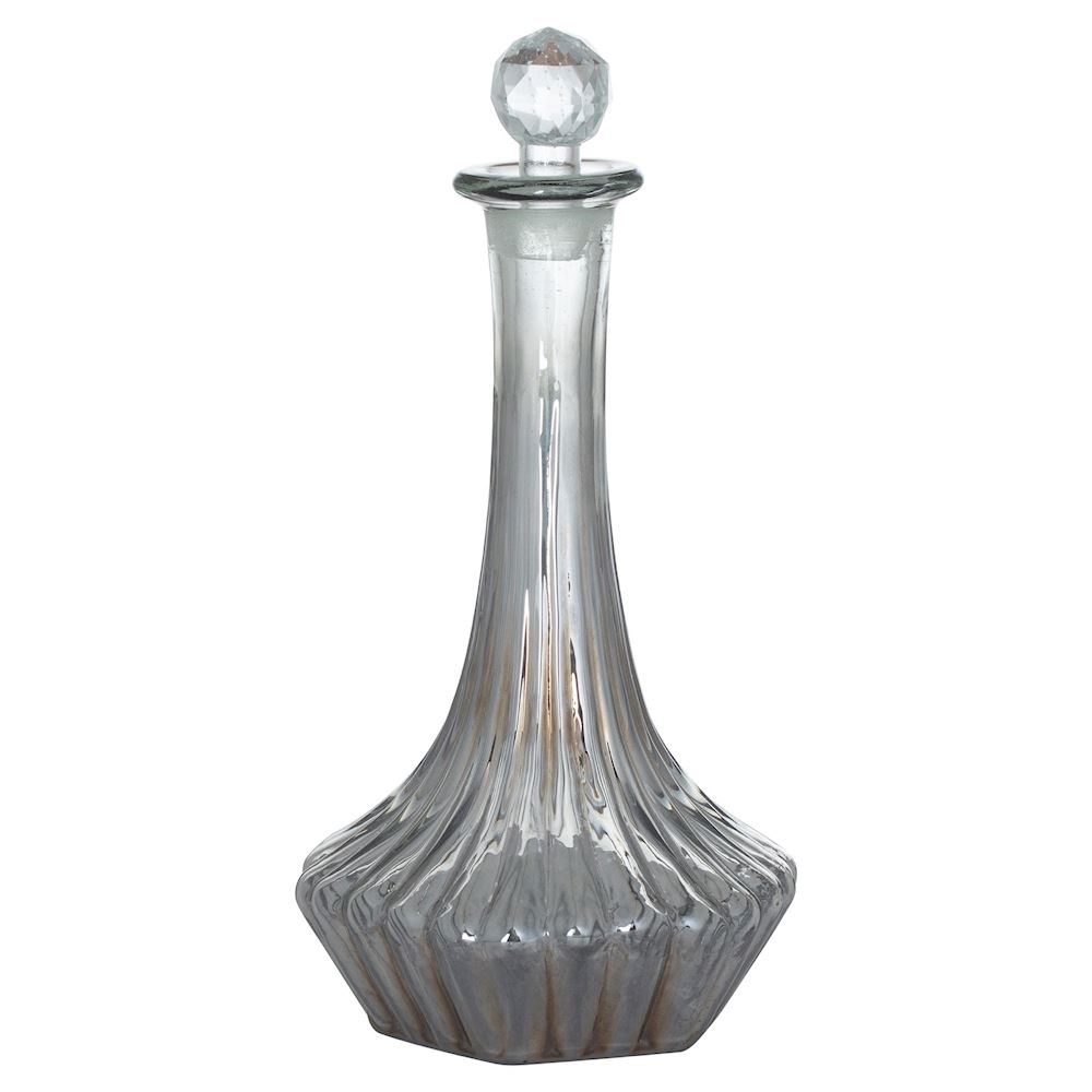 WJ Smoked Midnight Large Decanter
