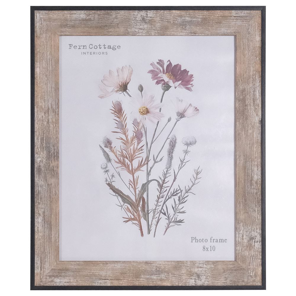 WJ Black Trimmed Wooden Frame 8x10