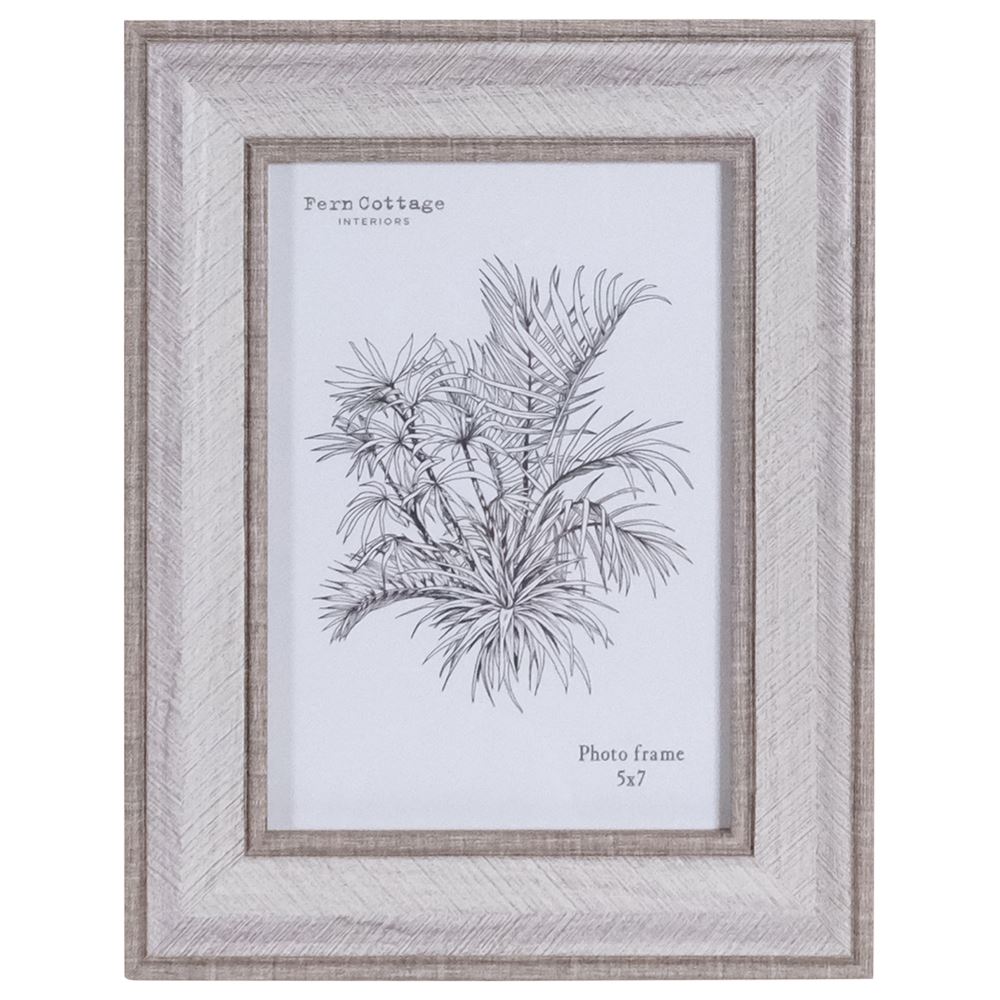 WJ Brushed Wood Frame 5x7