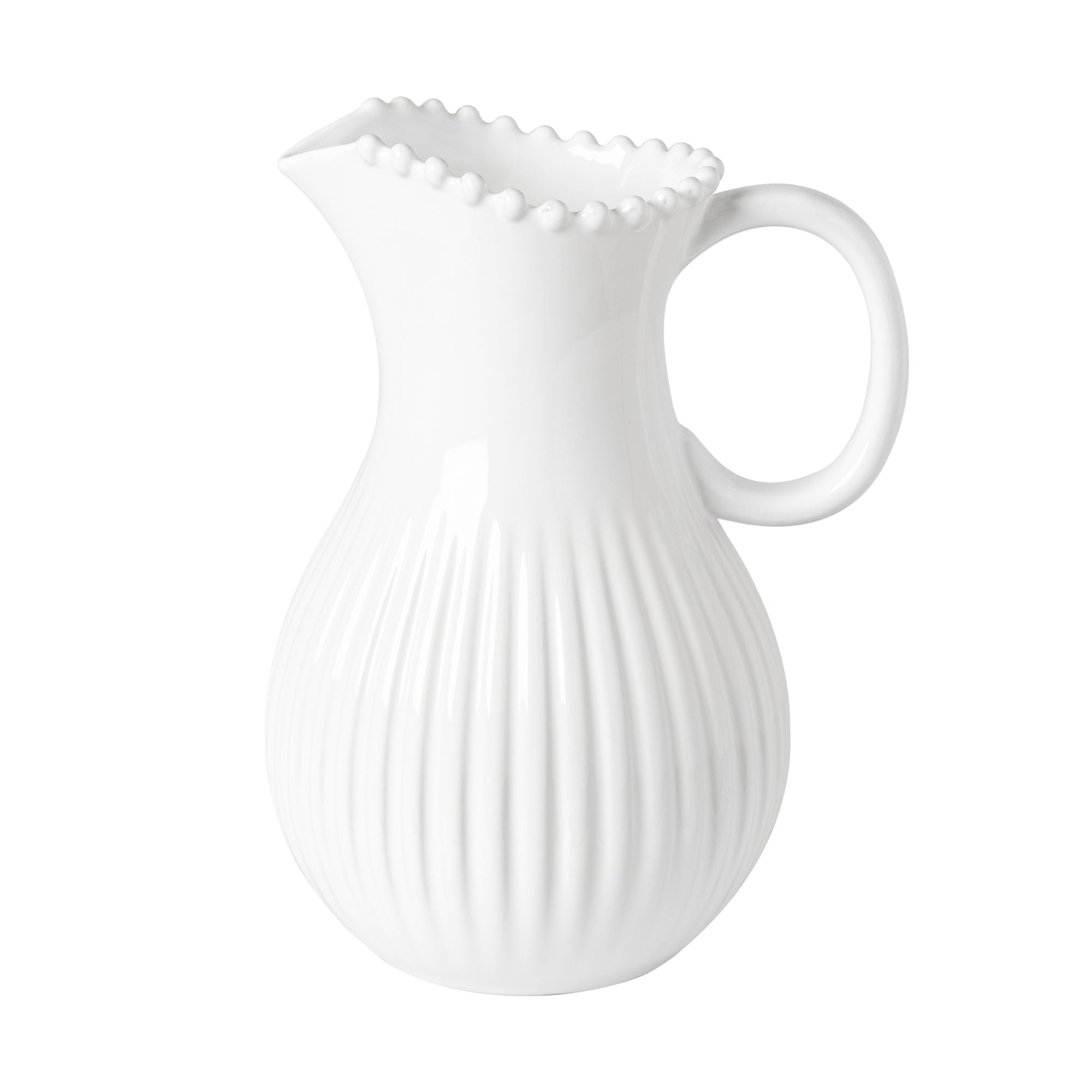 MGT Pearl White Pitcher