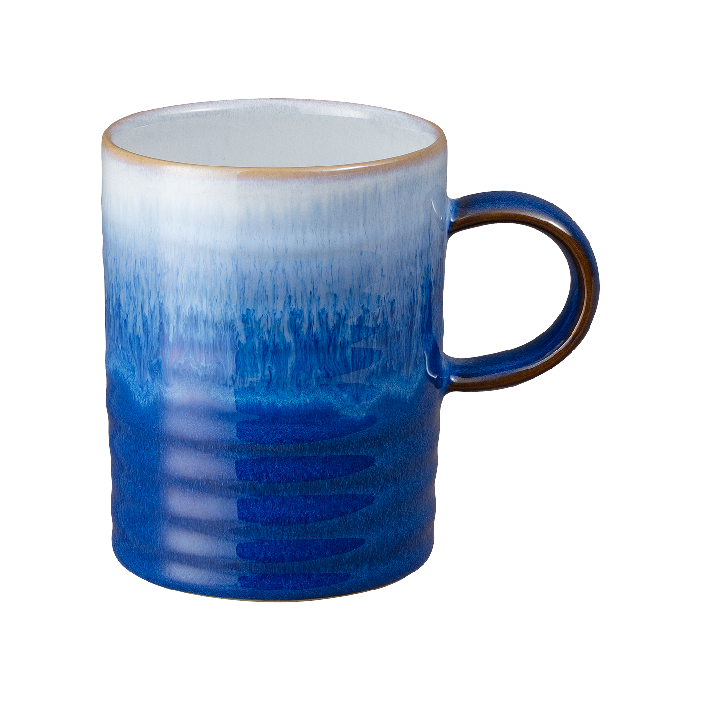 Denby Blue Haze Ridged Mug