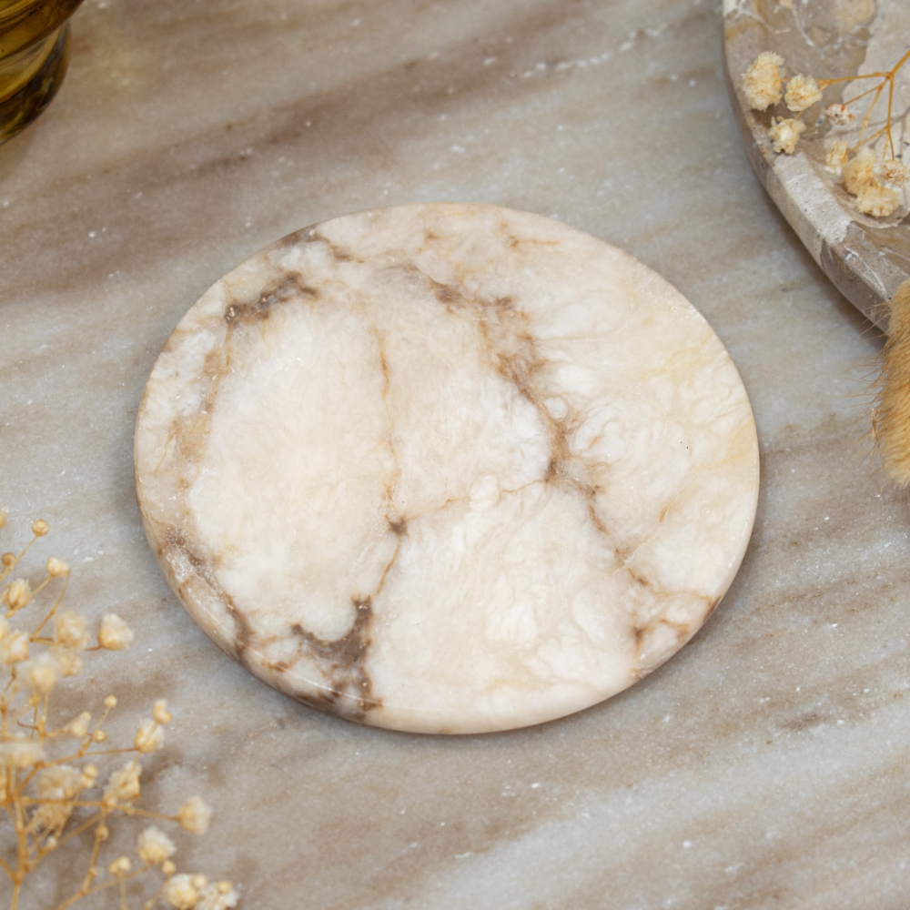 RV Breuer Set Of 4 Cream Coasters