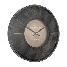 TK Florentine 21" Wall Clock Smoke