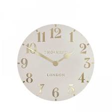TK Arabic 12″ Wall Clock Oatmeal