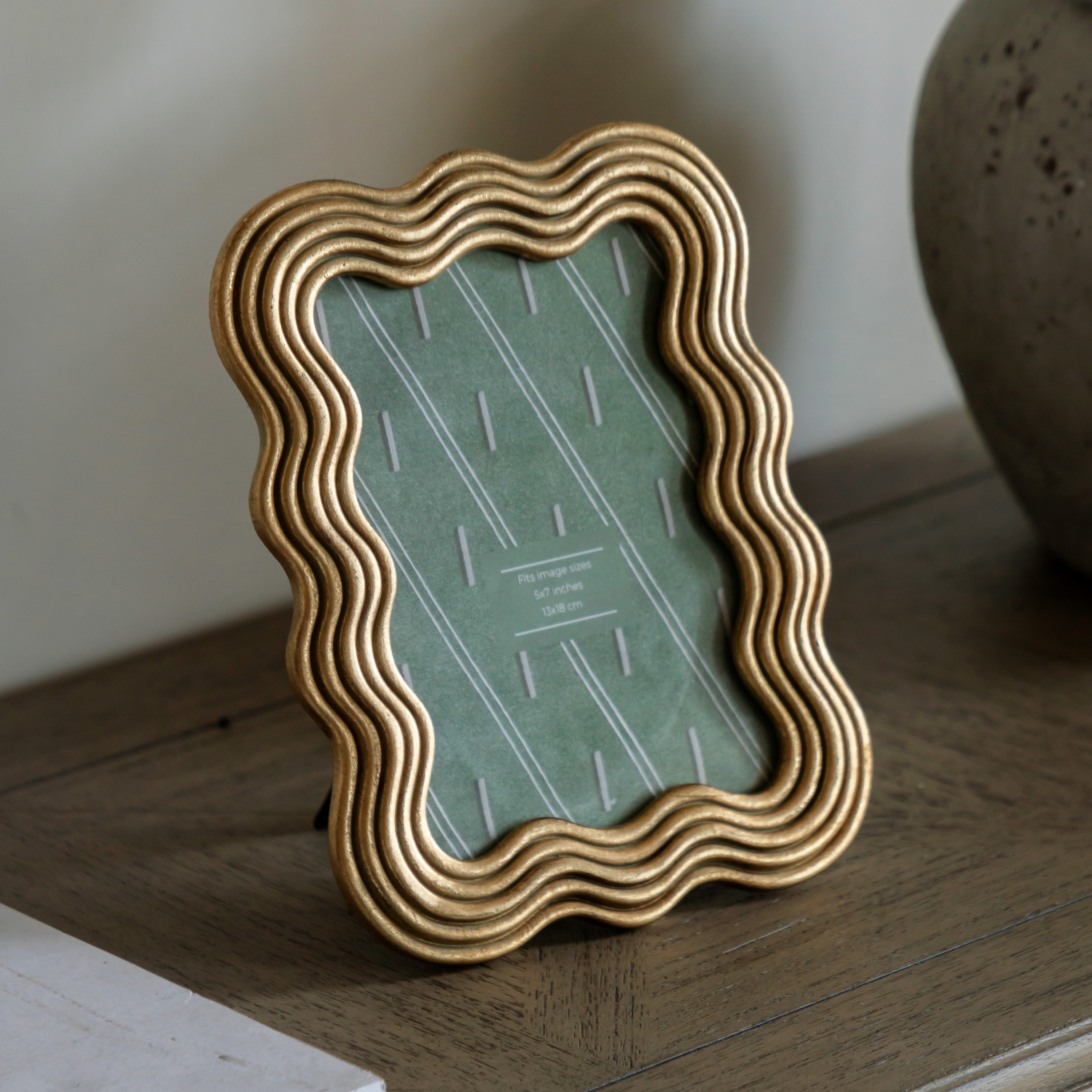 GL Parla Photo Frame Gold 7x5in
