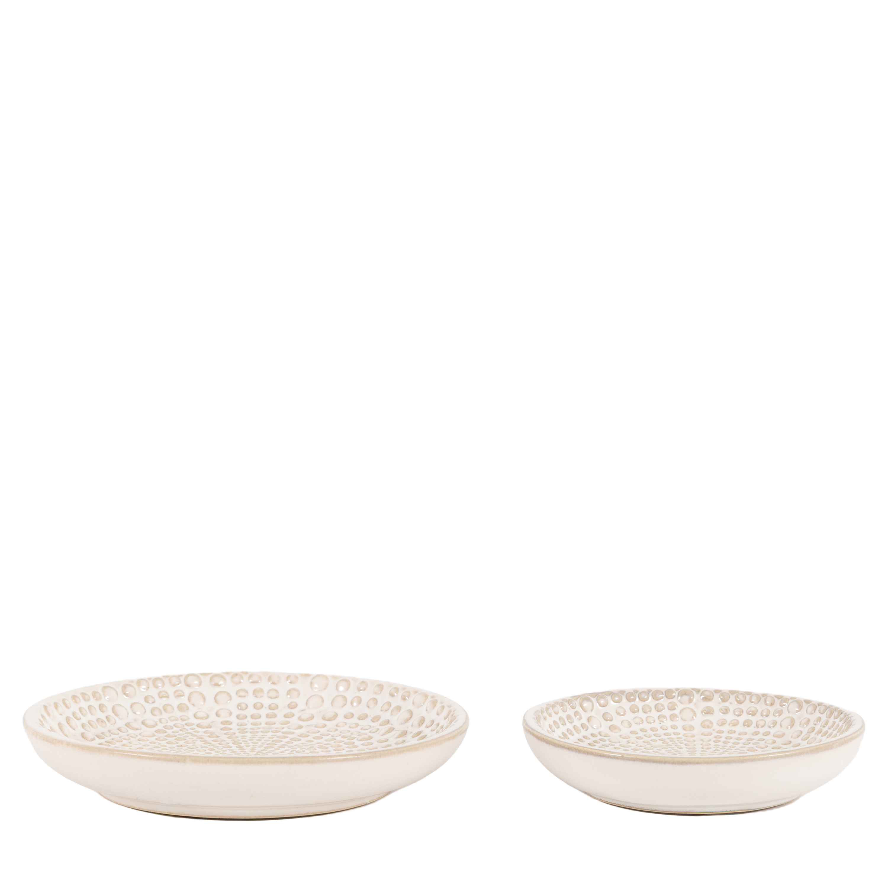 GL Brea Beaded Trinket Tray White S2
