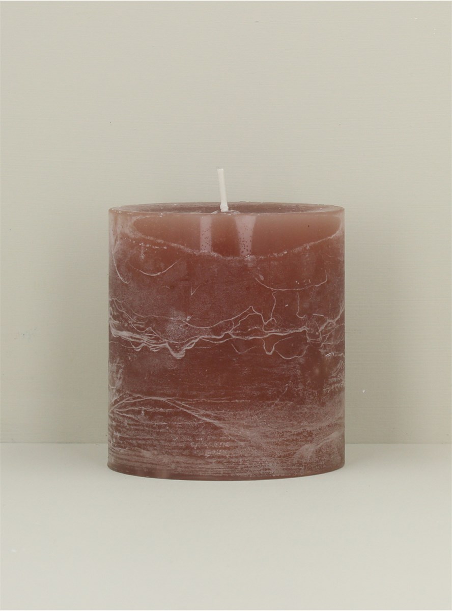 GG Pillar Candle Beige 10cm