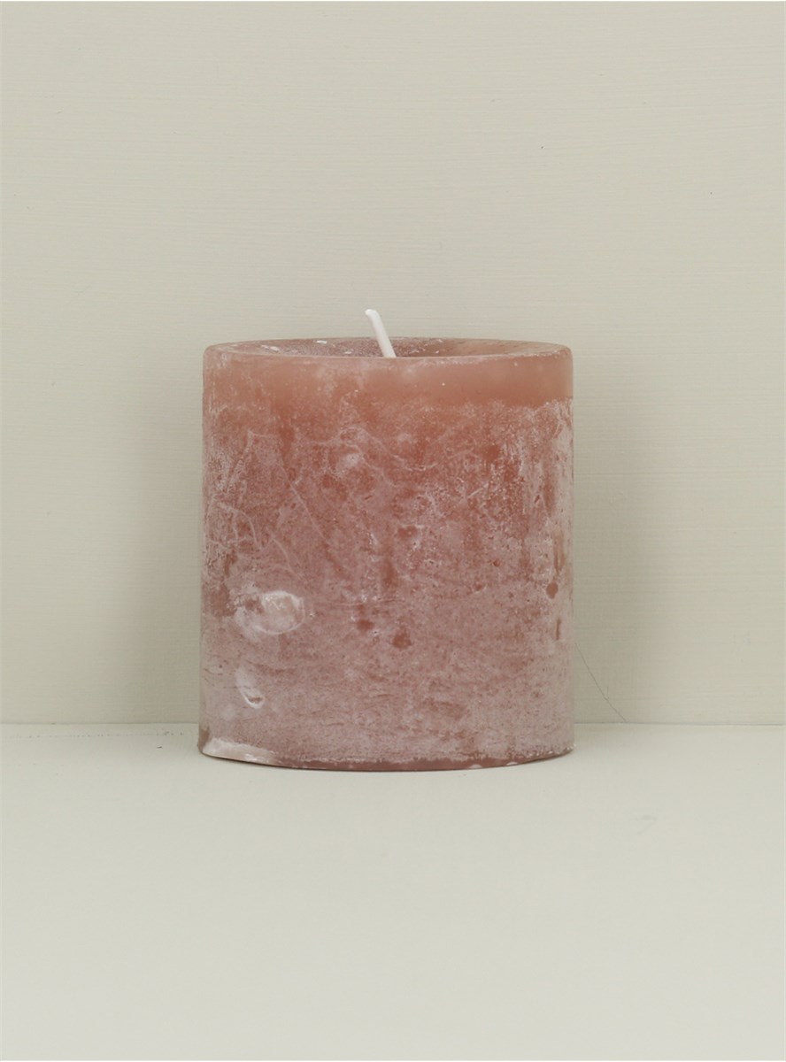 GG Pillar Candle Beige 7cm