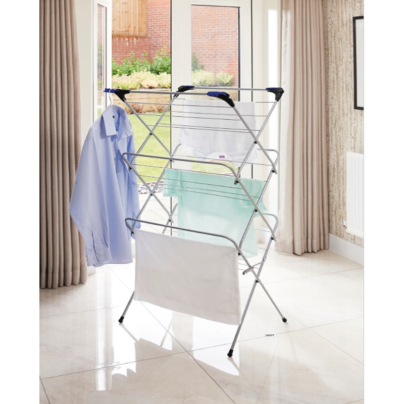 Addis 3 Tier Airer With Hooks