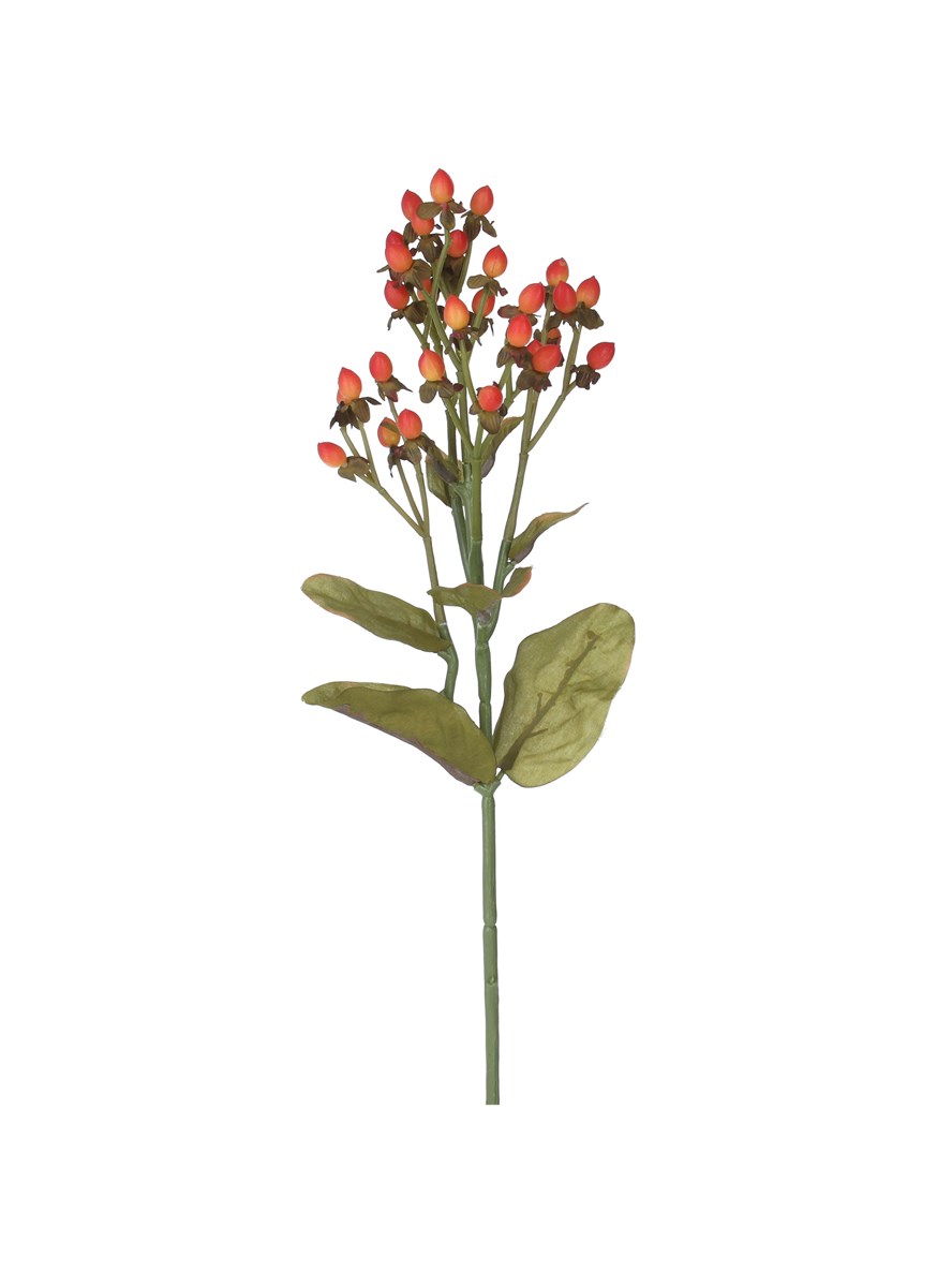 GG Dark Orange Berry Spray 54cm