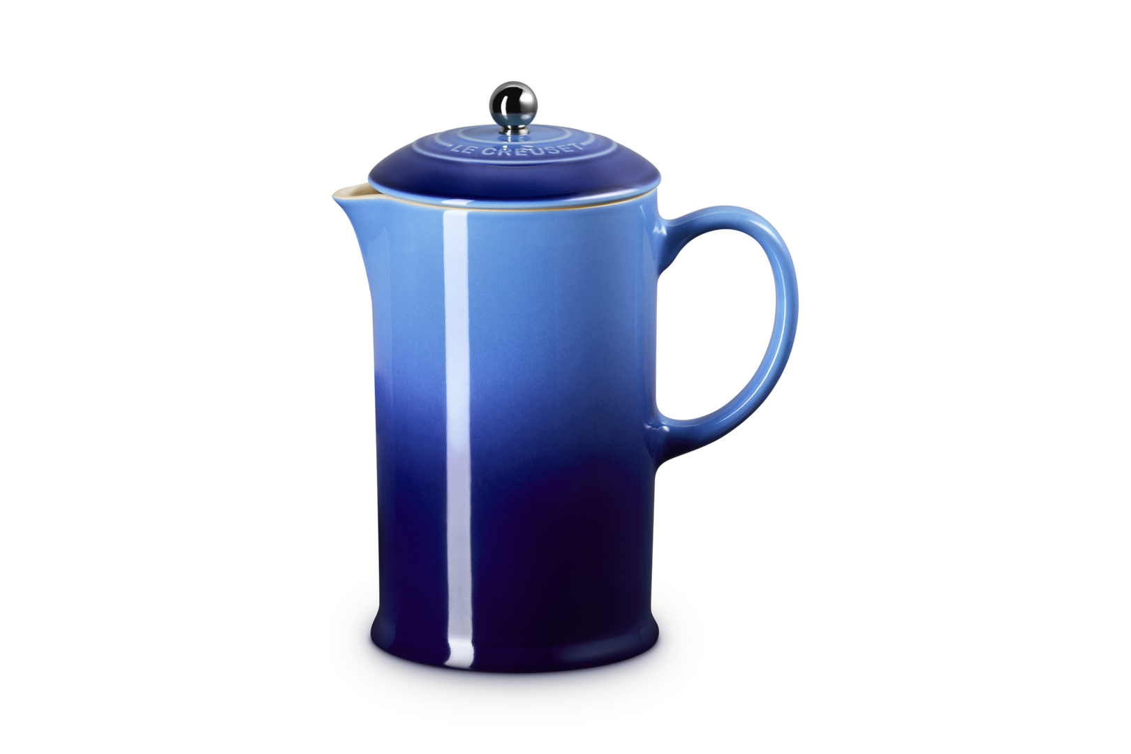 LC Coffee Pot & Press Azure Blue