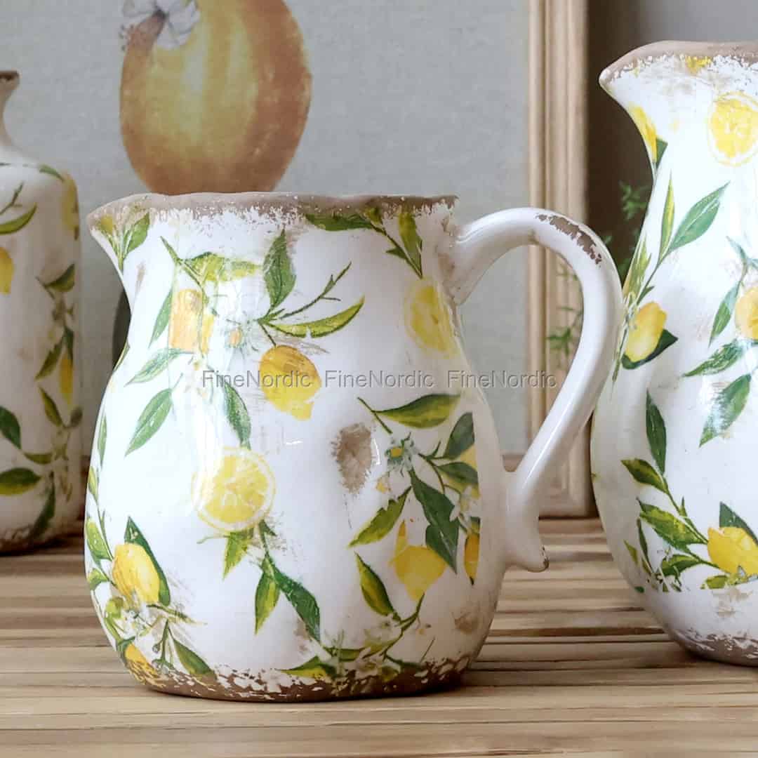 CA Limone Jug with Lemon Motif 13cm