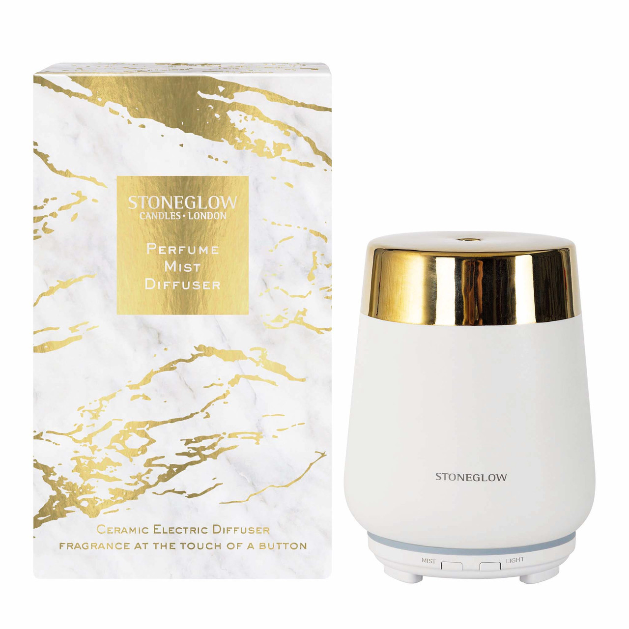 SG Luna Perfume Mist Reed Diffuser White/Gold
