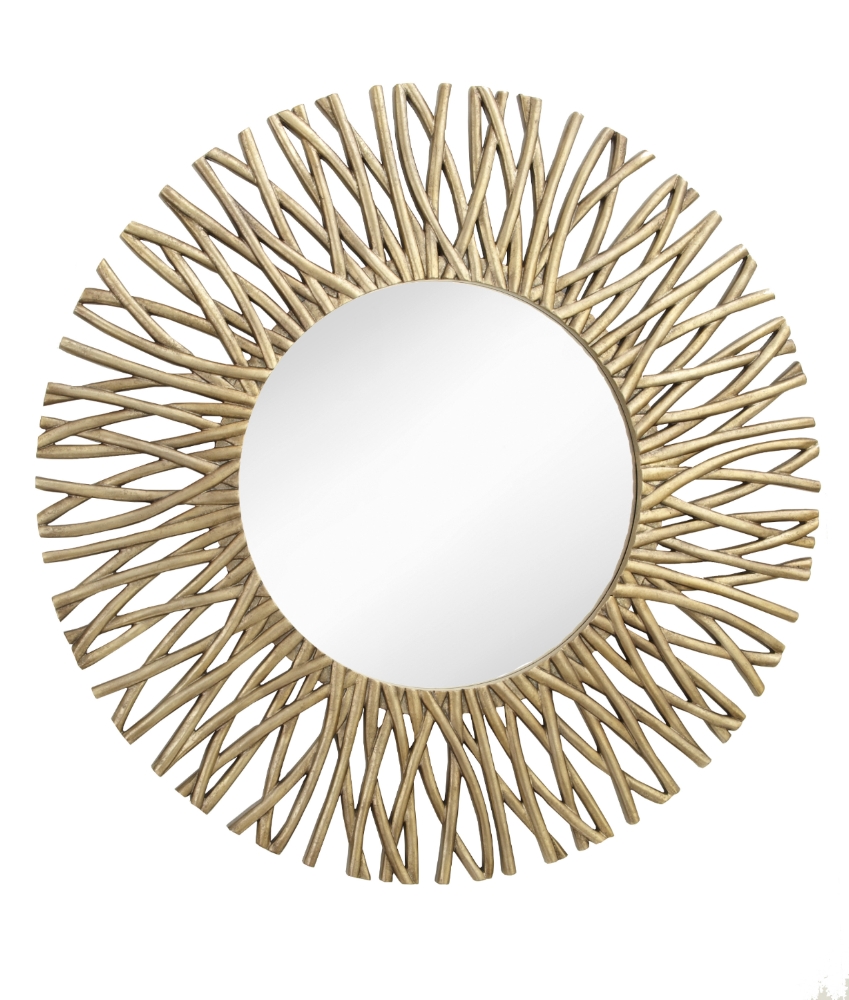 Corran Antique Brass Mirror