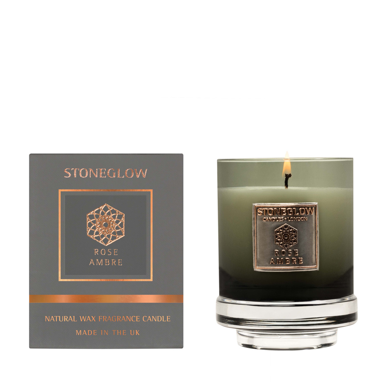 SG Metallique Rose Ambre Tumbler / Candle
