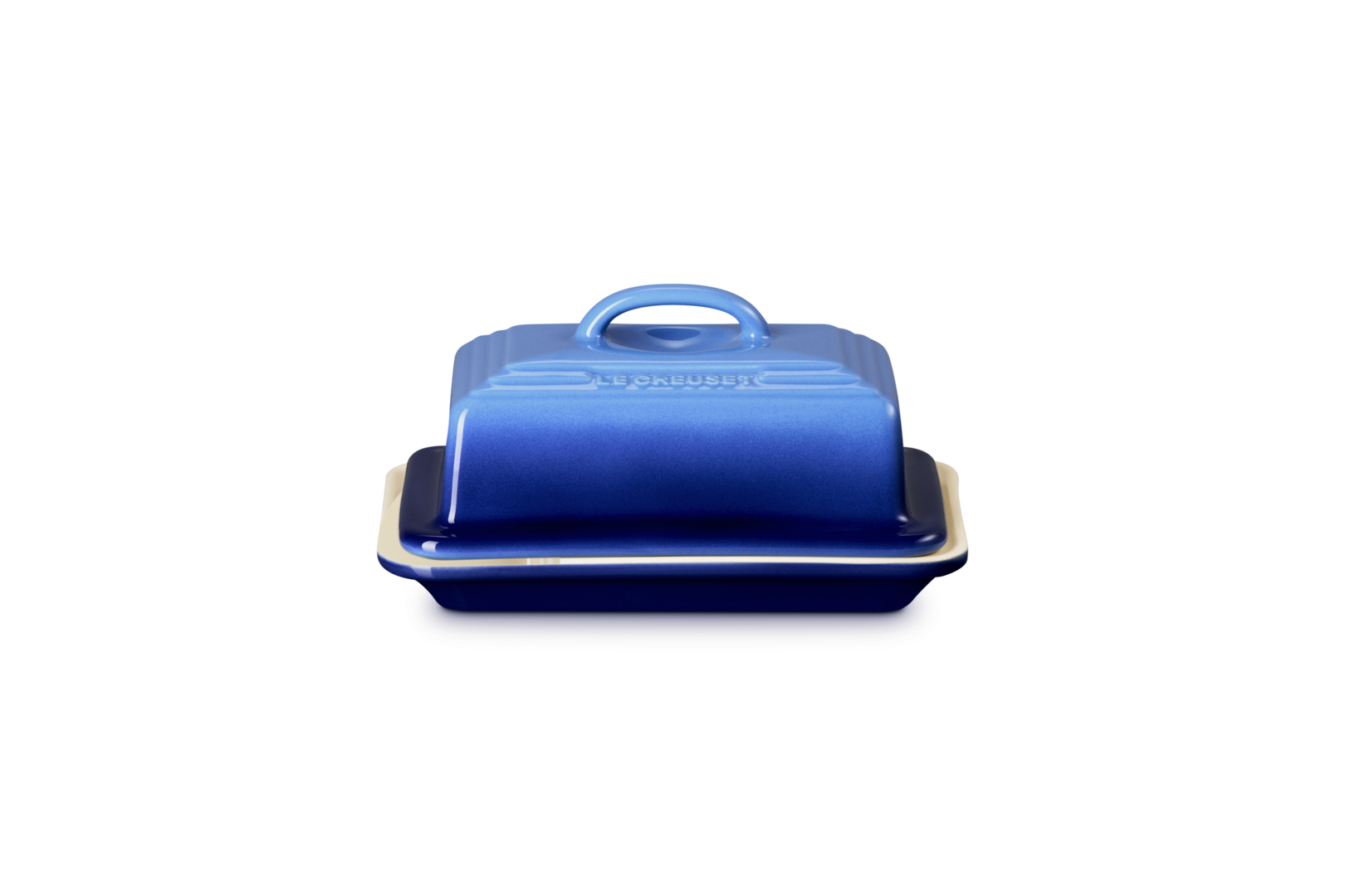 LC Butter Dish Azure Blue