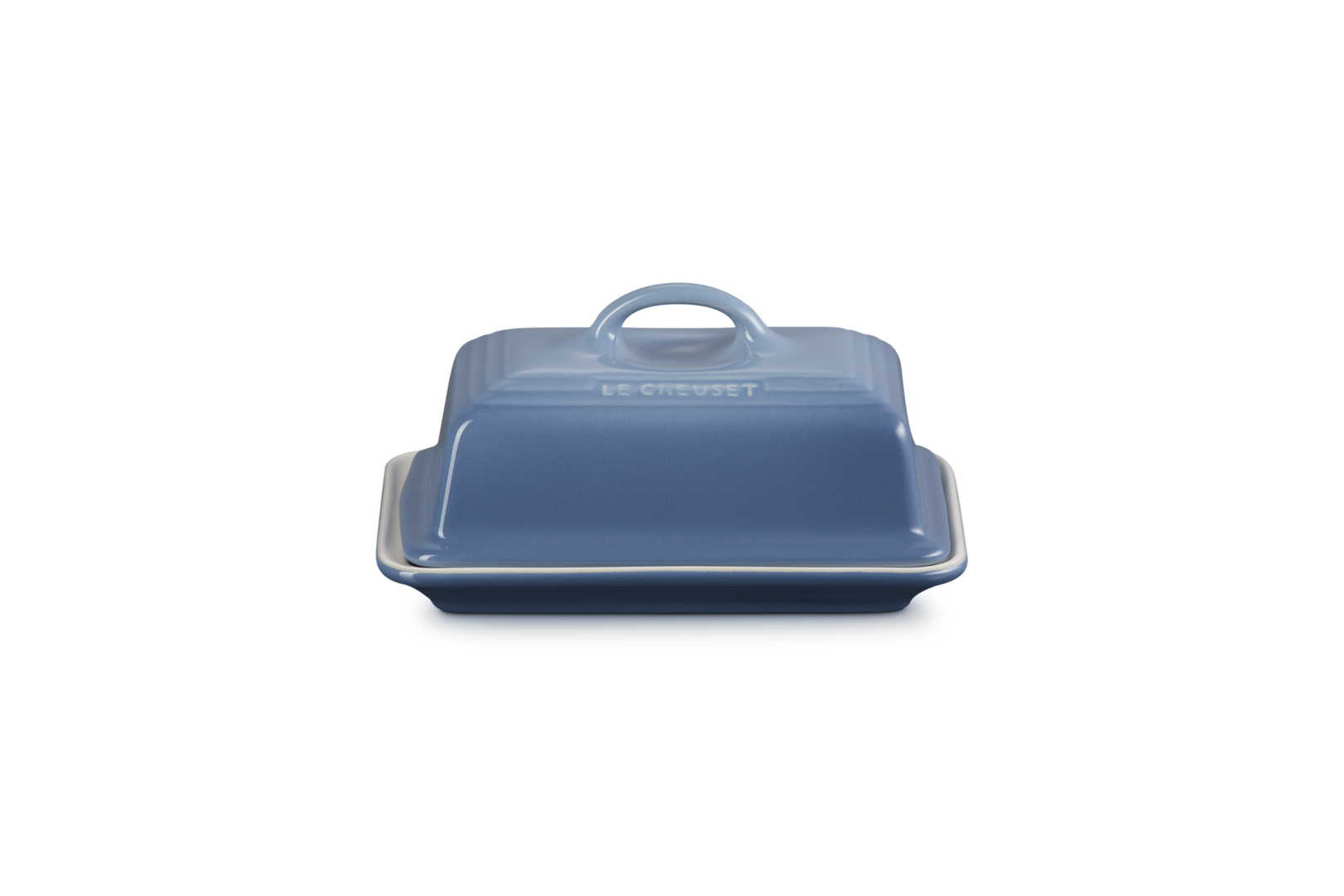 LC Butter Dish Chambray