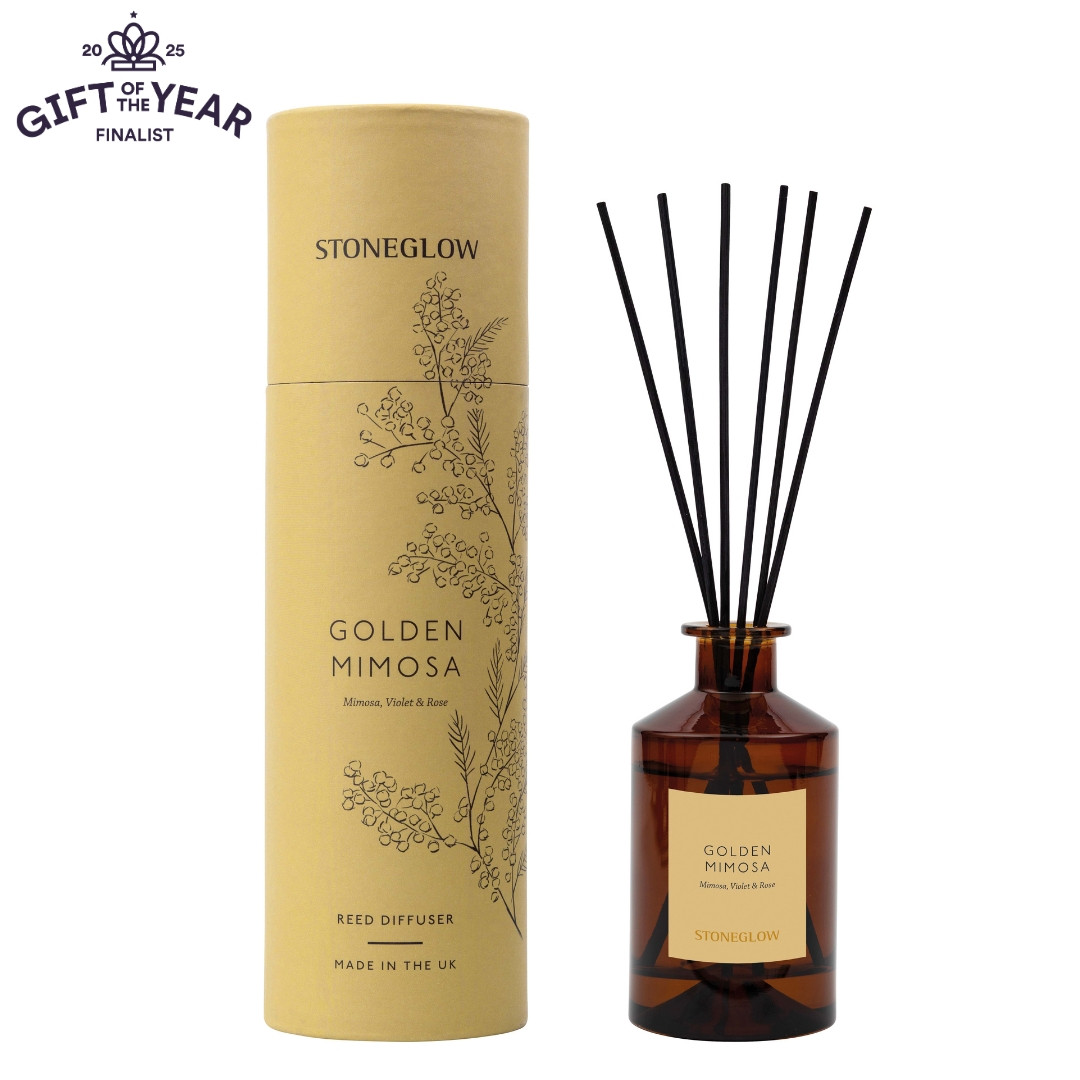 SG W.Garden Golden Mimosa Reed Diffuser