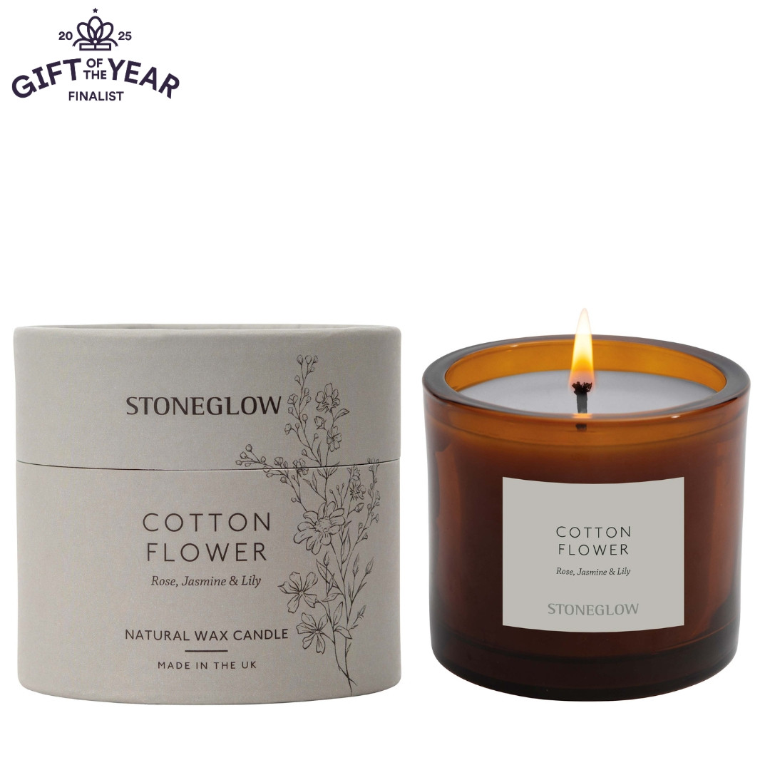SG W.Garden Cotton Flower Tumbler / Candle