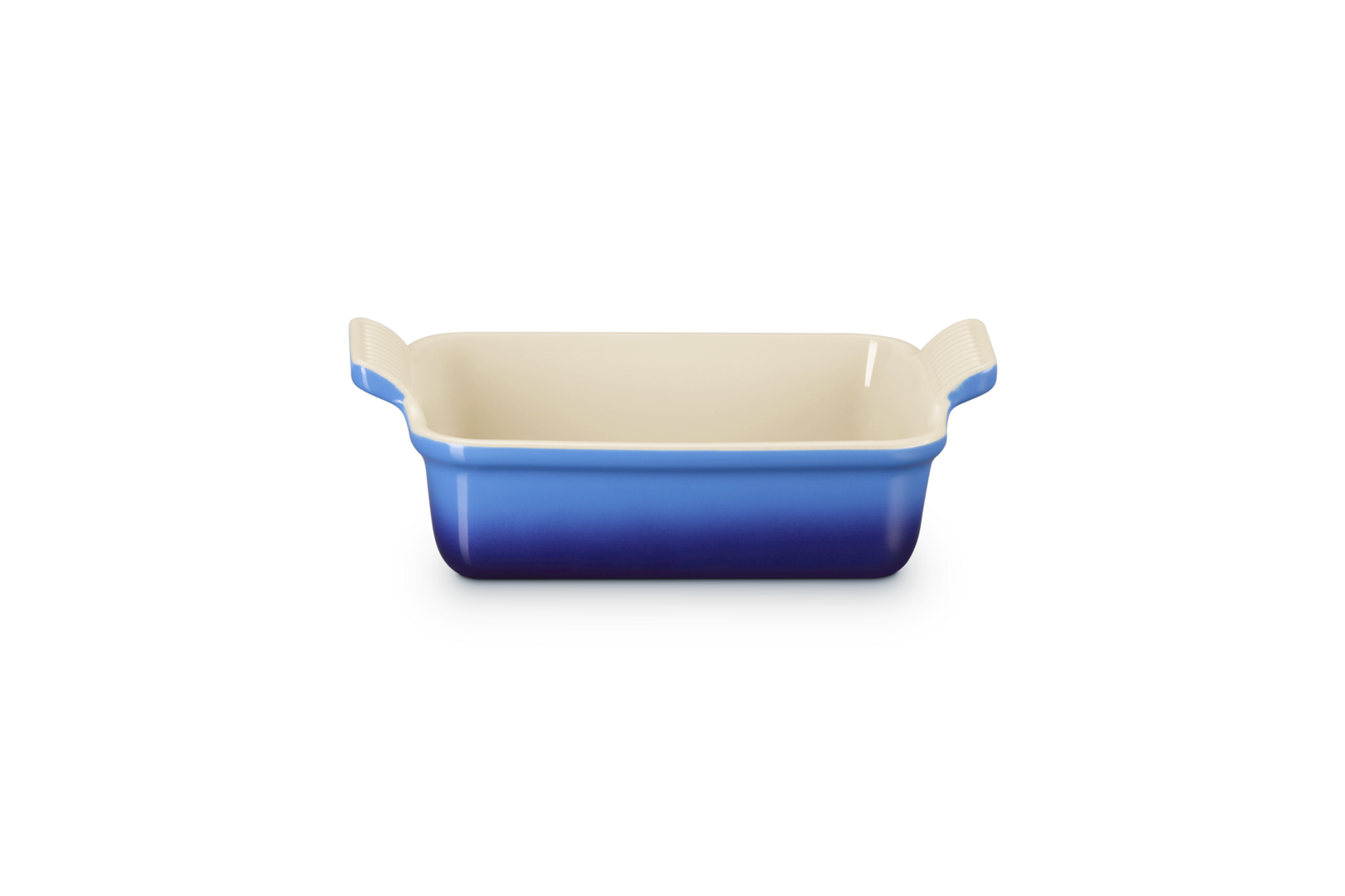 LC Deep Rect Dish 19cm Azure Blue