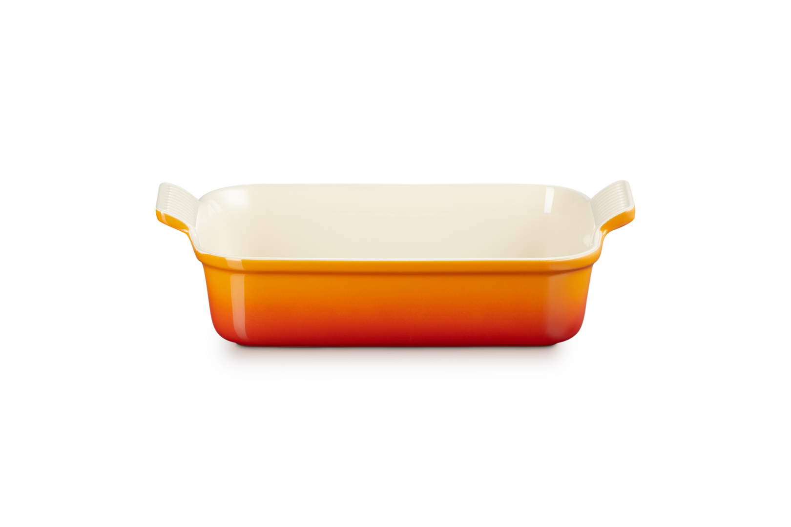 LC Deep Rect Dish 26cm Volcanic