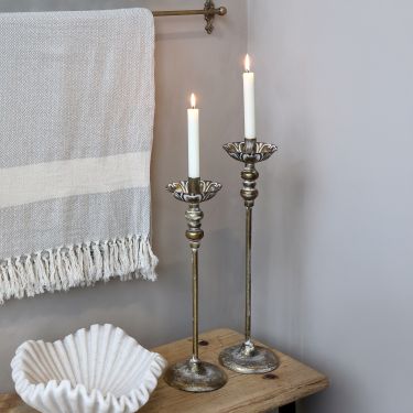 CA Vire Brass Candlestick 40cm